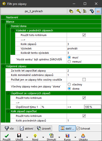 Zápas po 3 prohrách doma